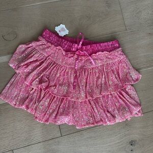 NWT  Sassy shortcake pink sequin skort!